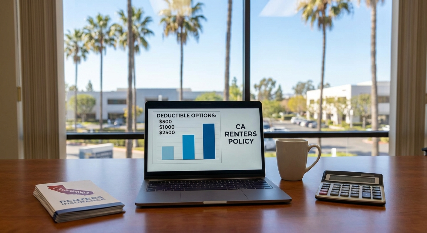 california renters insurance deductible options - California insurance guide