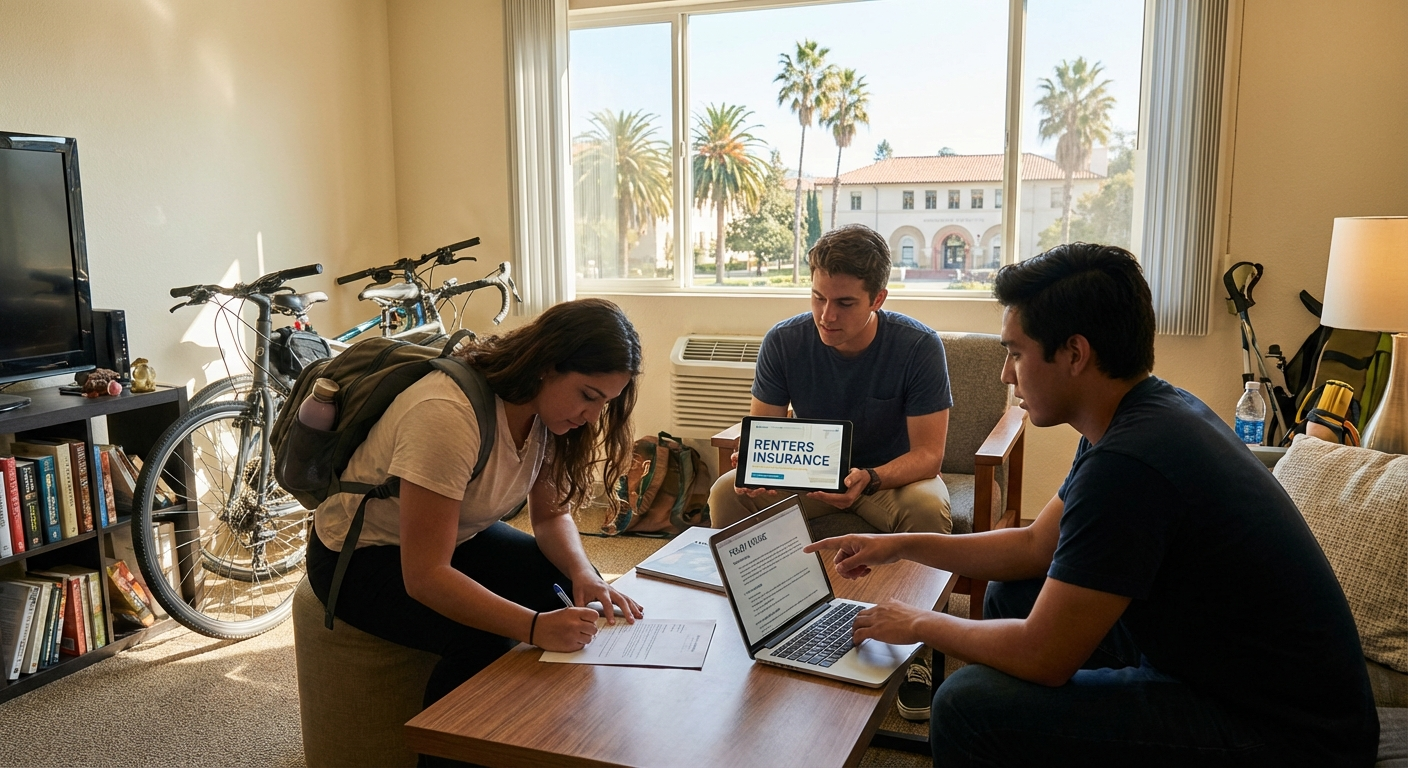renters insurance california college students - California insurance guide
