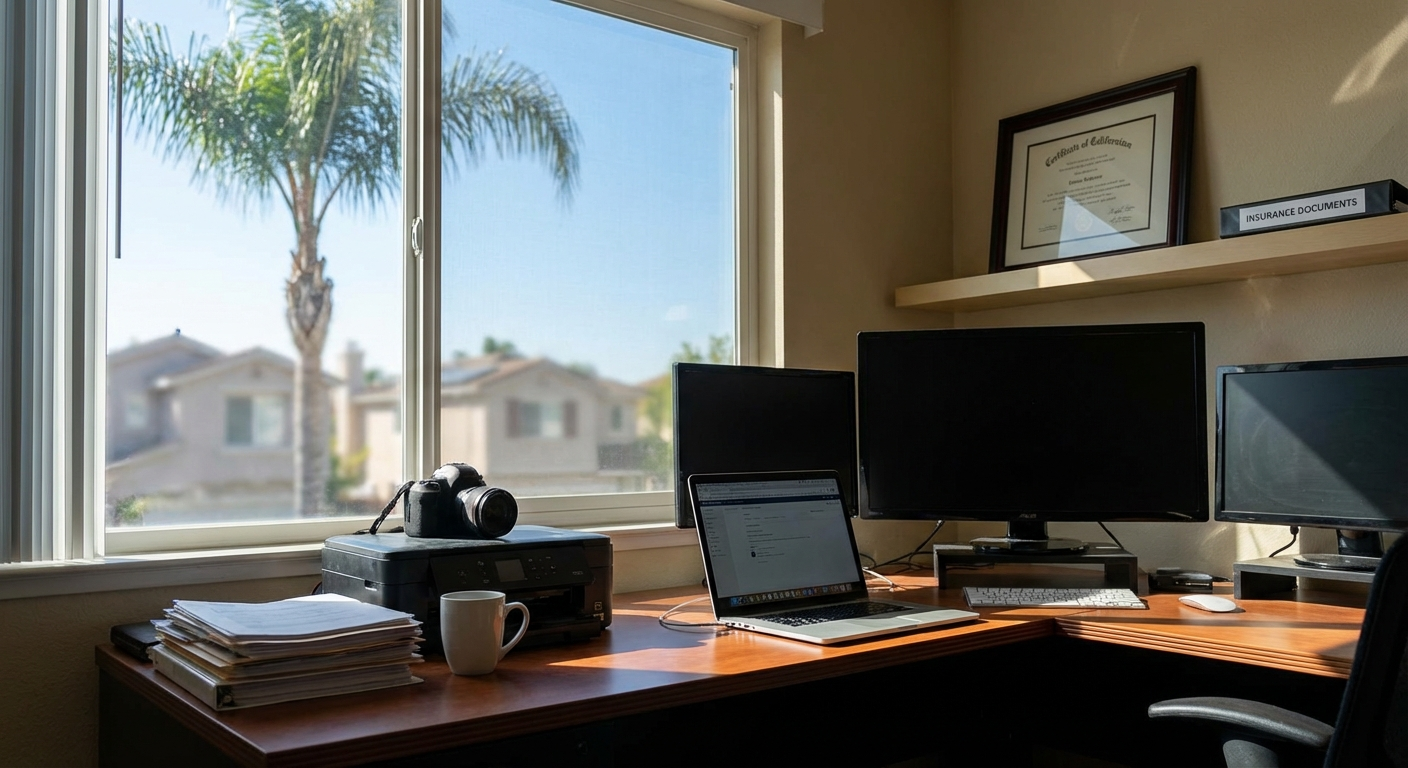 renters insurance california home office equipment - California insurance guide