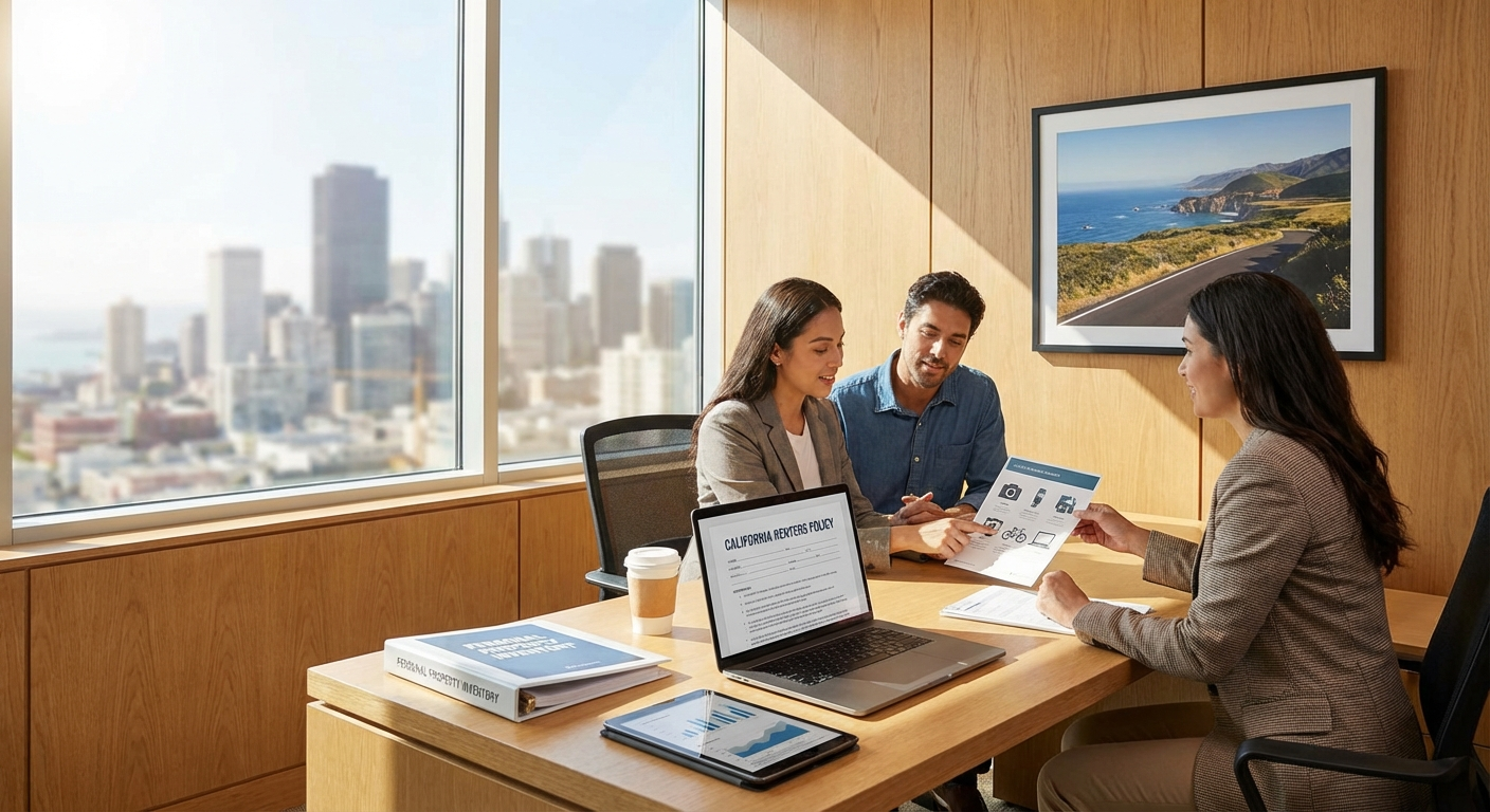 renters insurance california personal property coverage - California insurance guide